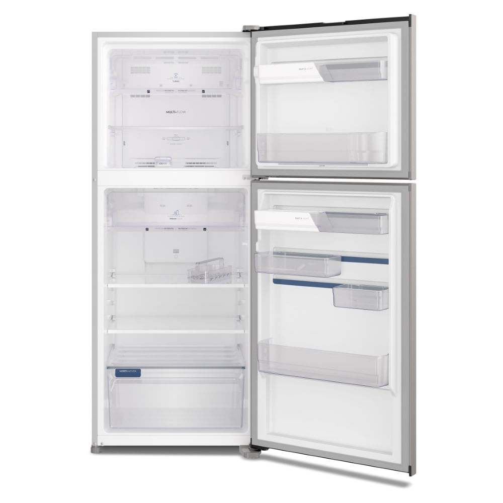 Encontraproduto.com.br - Geladeira Electrolux Frost Free 431L Efficient AutoSense Duplex Inox Look (TF70S)