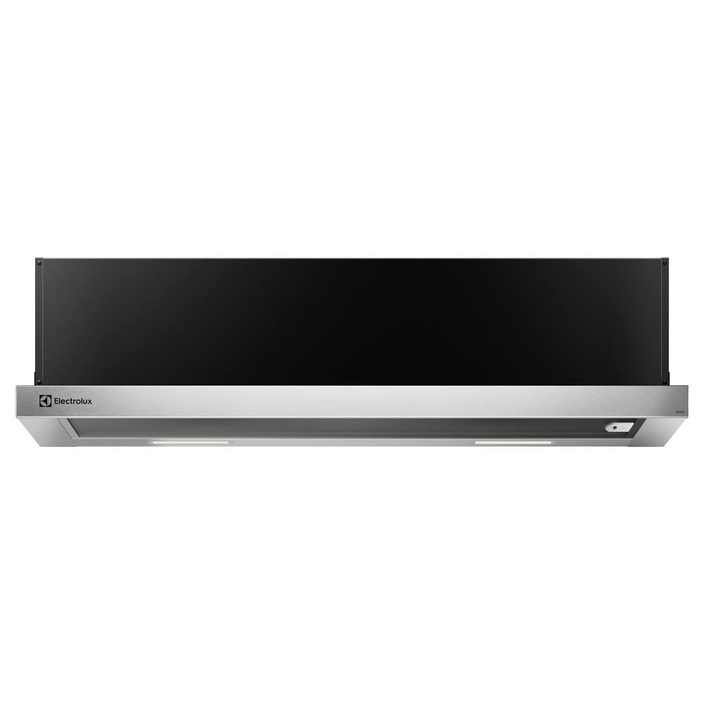 Encontraproduto.com.br - Depurador de Ar Electrolux 90cm Retrátil Inox Efficient com Luz de Led (DE9RS)