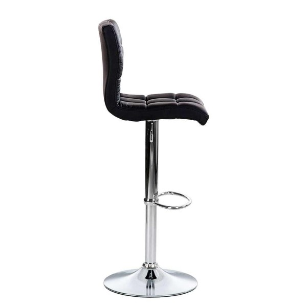 Encontraproduto.com.br - Conjunto com 3 Banquetas Giratórias Fitz Preto