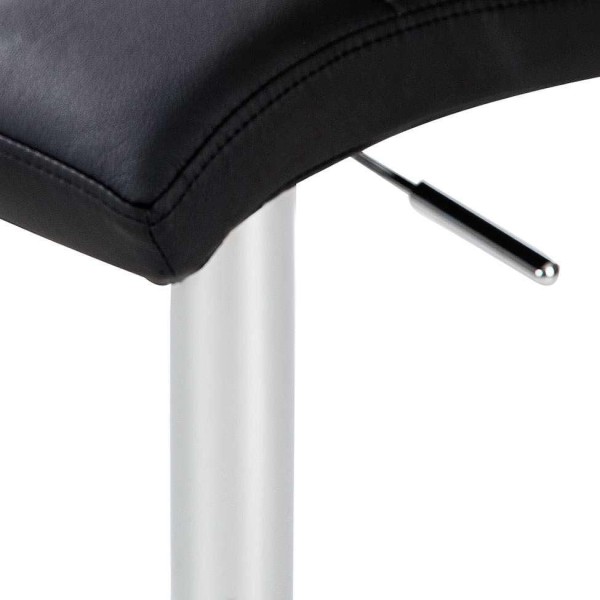 Encontraproduto.com.br - Conjunto com 3 Banquetas Giratórias Fitz Preto