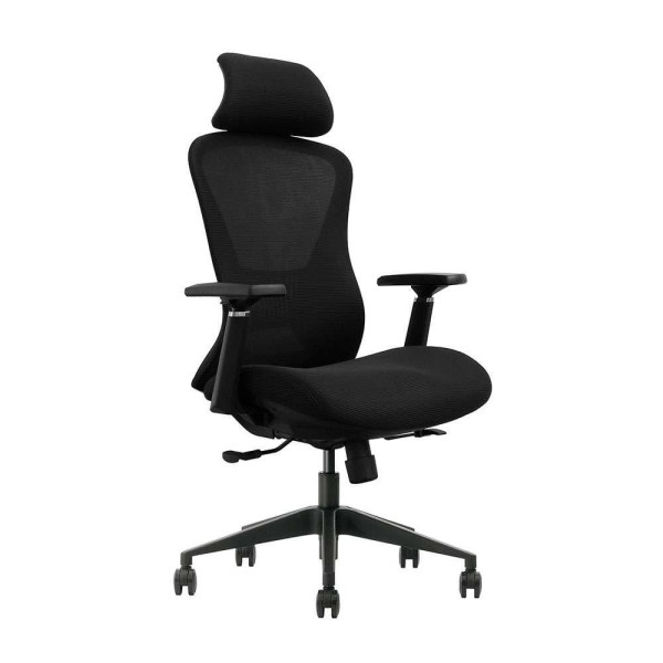 Encontraproduto.com.br - Cadeira de Escritório Presidente Giratória NR17 Lead Preta