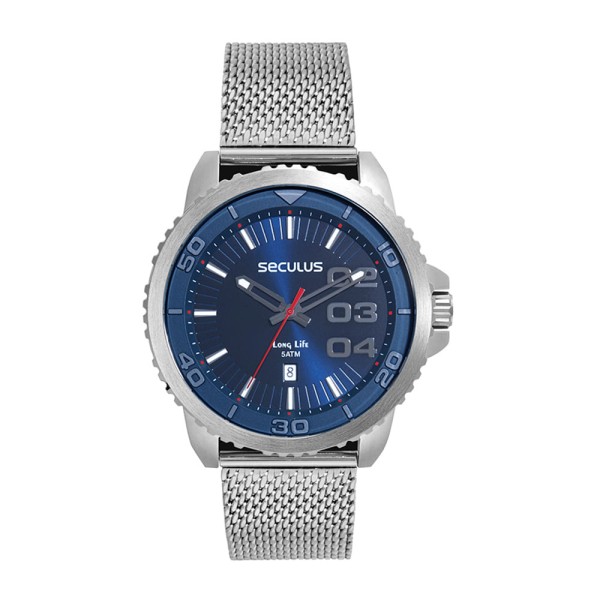 Encontraproduto.com.br - Relógio Masculino Casual Seculus - 77222g0skna1