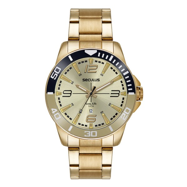 Encontraproduto.com.br - Relógio Masculino Casual Seculus - 44212gpsvda3