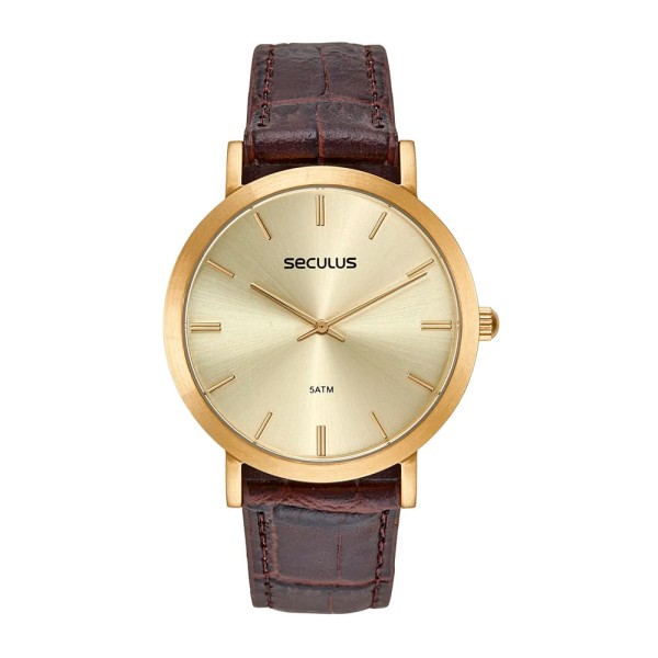 Encontraproduto.com.br - Relógio Masculino Casual Seculus - 44255gpsvdc2