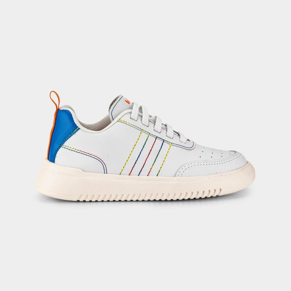 Encontraproduto.com.br - Tênis Infantil Bibi New Way Branco com Azul