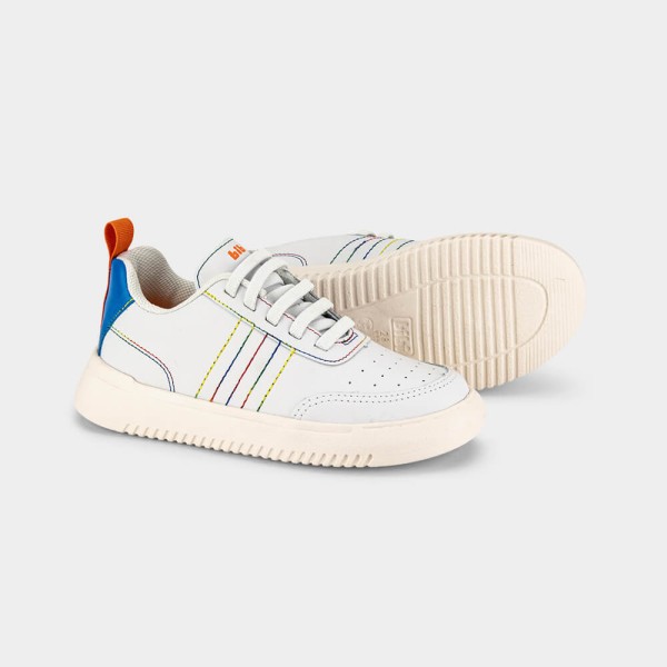 Encontraproduto.com.br - Tênis Infantil Bibi New Way Branco com Azul