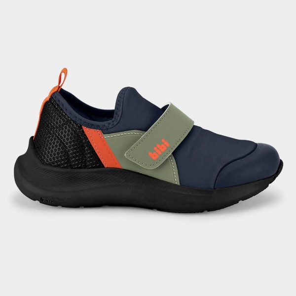 Encontraproduto.com.br - Tênis Infantil Bibi Action Azul Marinho com Preto