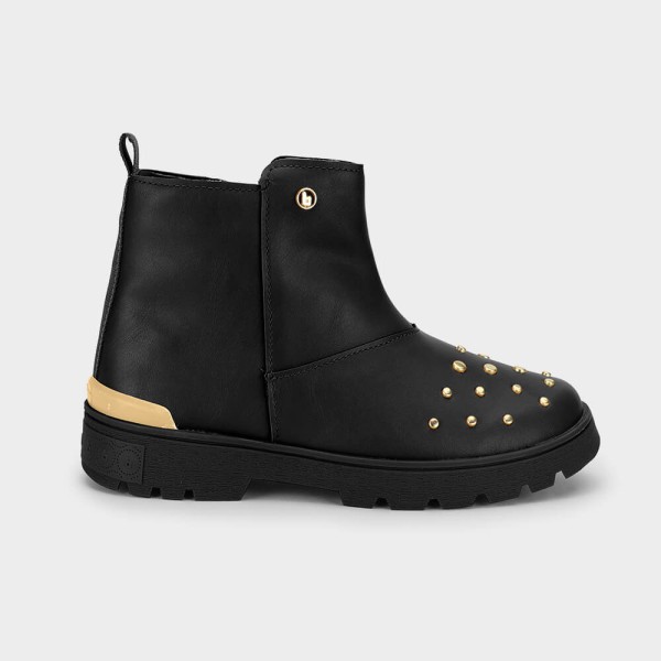 Bota Infantil Bibi Urban Coturno Preta
