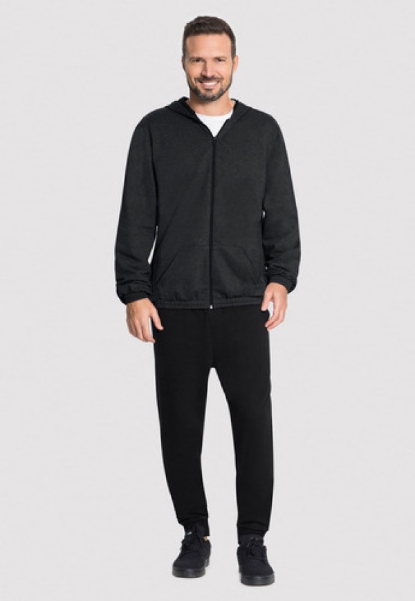 Encontraproduto.com.br - Calça Fico Moletom Felpado Preto