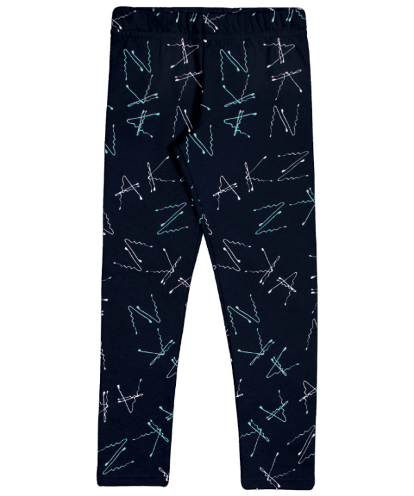 Legging Alakazoo Infantil Menina Molecotton Flanelado com Estampas Sortidas 4/10 - 66920