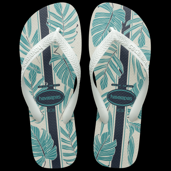 Sandálias Havaianas N. 39/40 Aloha Bco