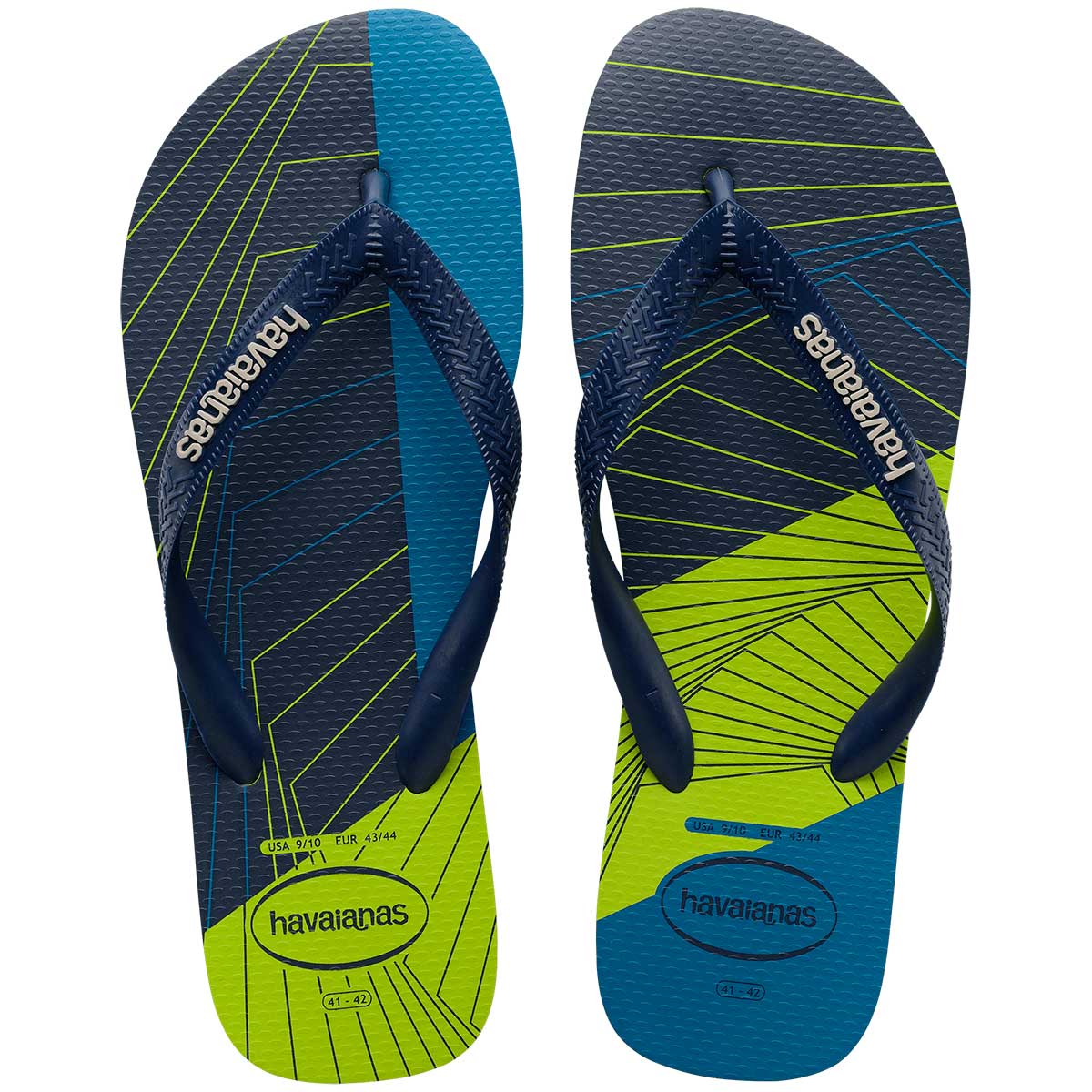 Sandália Havaianas Trend Verde Limão Tamanho 39/40 1 Par