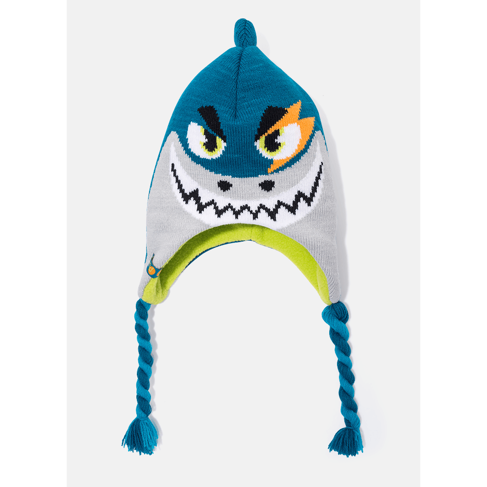 Gorro Baby Bebê Menino Soft Tubarão Rockstar