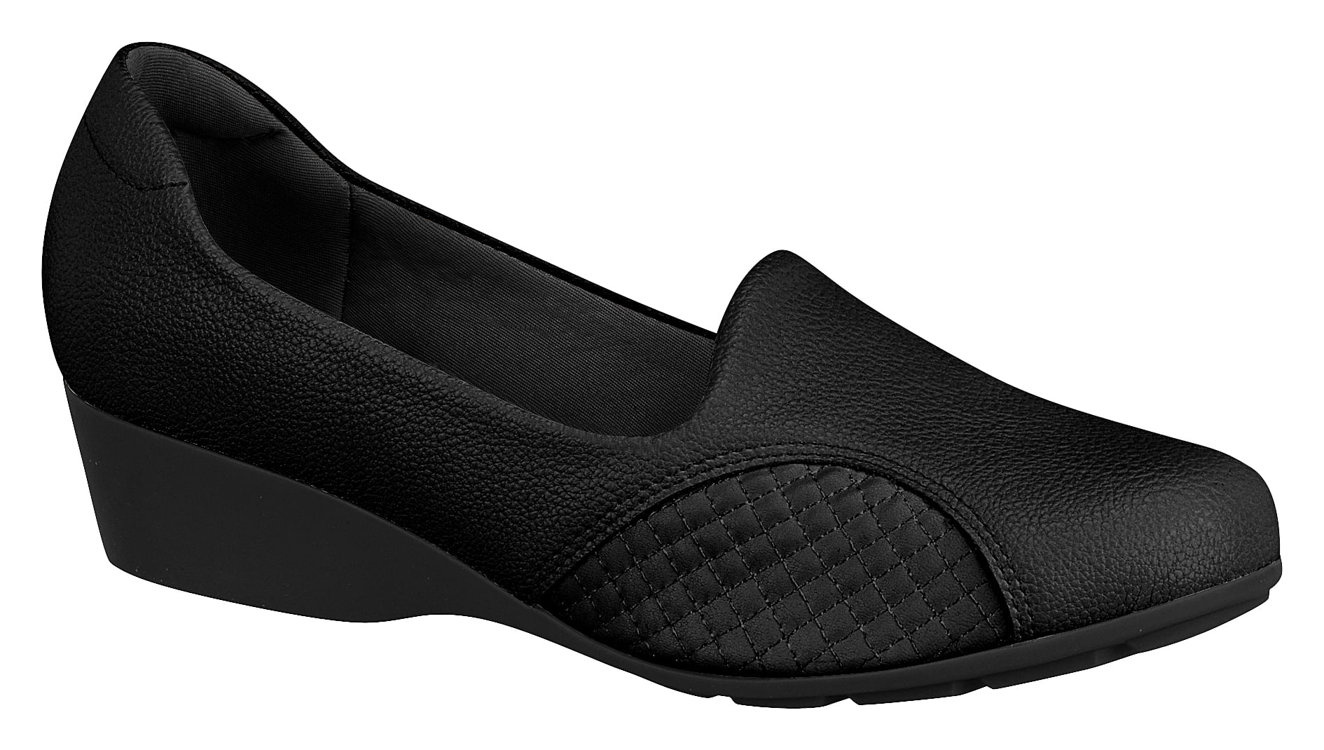 Encontraproduto.com.br - Scarpin Anabela Modare Preto Feminino