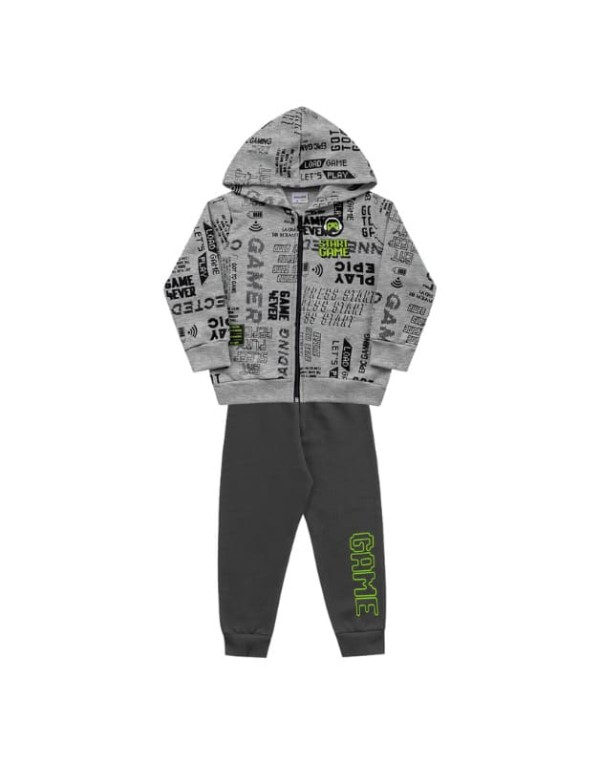 Conjunto estampado Infantil Menino Inverno 1/3- 102301217