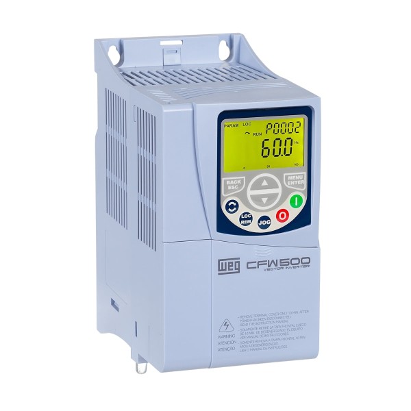 Inversor de Frequência Trifásico 5Cv 380V Cfw500B10P0T4Db20G2 15575699 Weg
