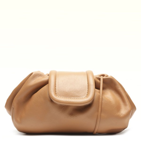 Encontraproduto.com.br - Bolsa Alme Marrom Mini Iara