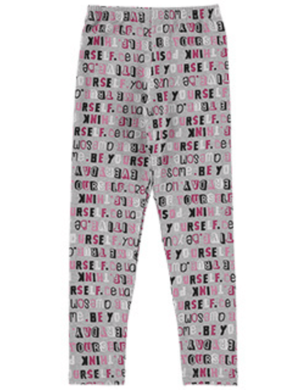 Encontraproduto.com.br - Legging Molecotton Alenice Infantil Menina com Estampas Coloridas Variadas 1/3 - 1100810
