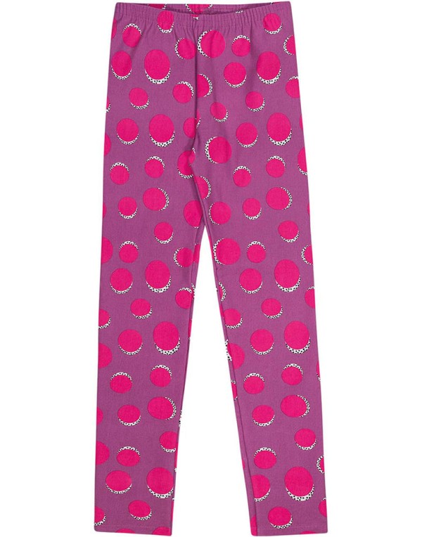 Legging Alenice Infantil Menina Molecotton Flanelado com Estampa Rotativa Sortida 4/8 - 60218