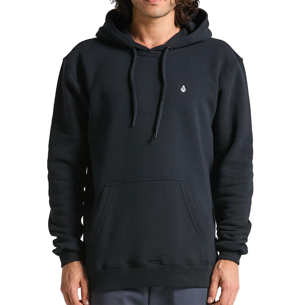 Moletom Volcom Canguru Single Stone WT25 Masculina Preto