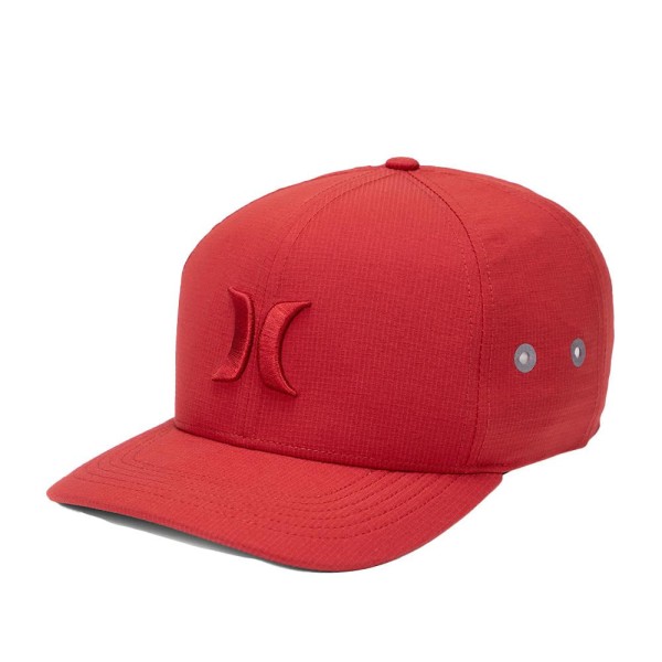 Boné Hurley Aba Curva Logo SM25 Vermelho