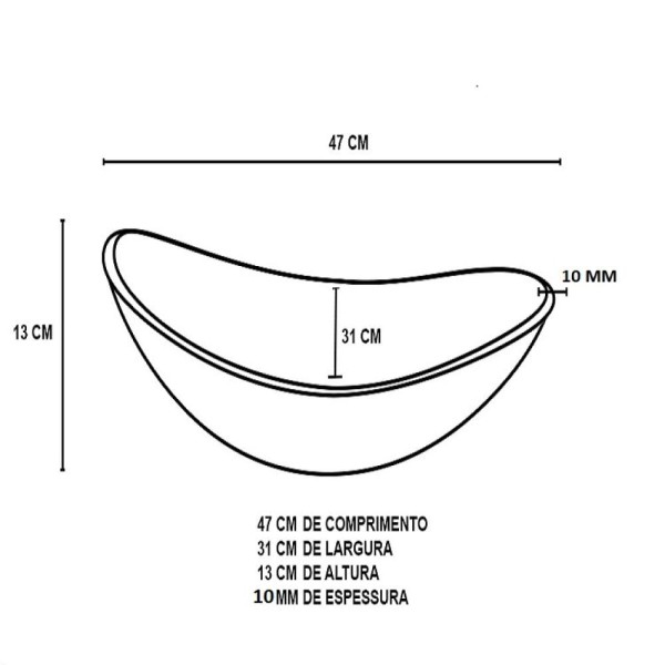 Encontraproduto.com.br - Cuba de Vidro Oval 47cm Branca + Valvula + Torneira Preta