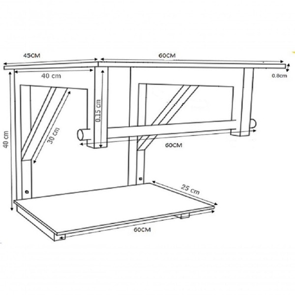 Encontraproduto.com.br - Gabinete Banheiro 60cm Cuba Retangular Preto Com Torneira