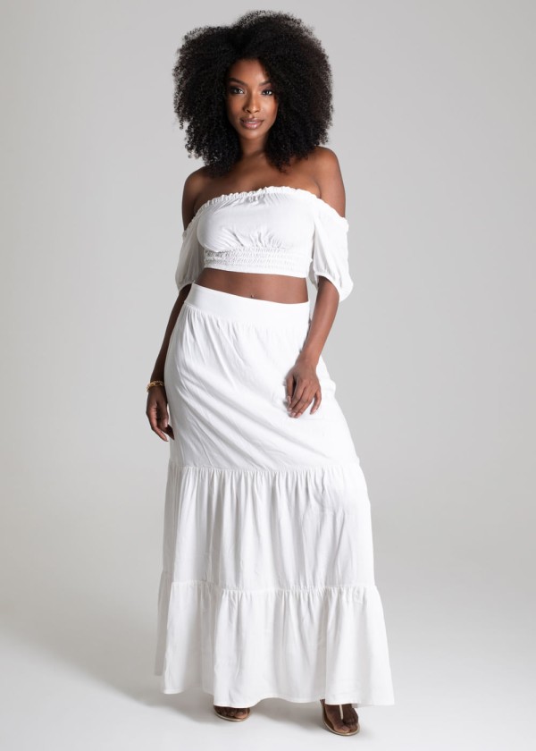 Encontraproduto.com.br - Saia Sawary Midi - 276397