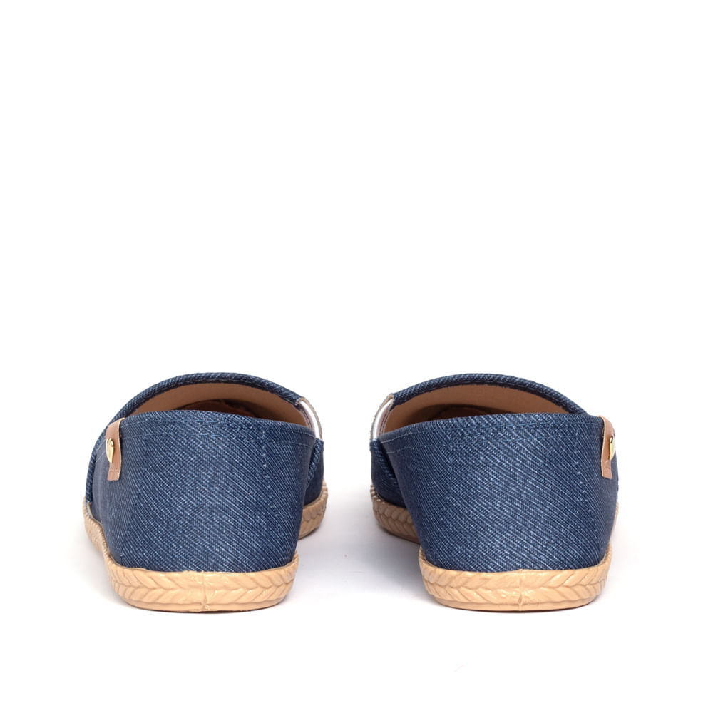 Encontraproduto.com.br - Sapatilha Moleca Alpargatas Tressê Azul