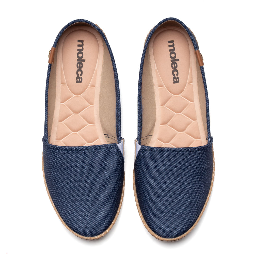 Encontraproduto.com.br - Sapatilha Moleca Alpargatas Tressê Azul