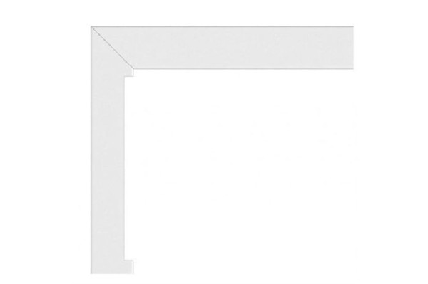 Guarnicao P/ Janela Int Venez Acust 140,5X150X4Cm  Branco  Aluminium