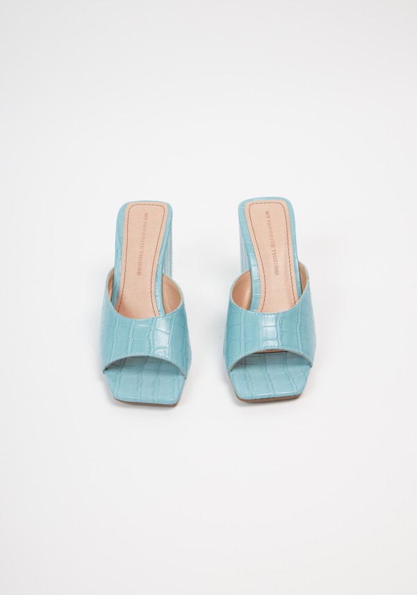 Encontraproduto.com.br - Anabela Mule Croco