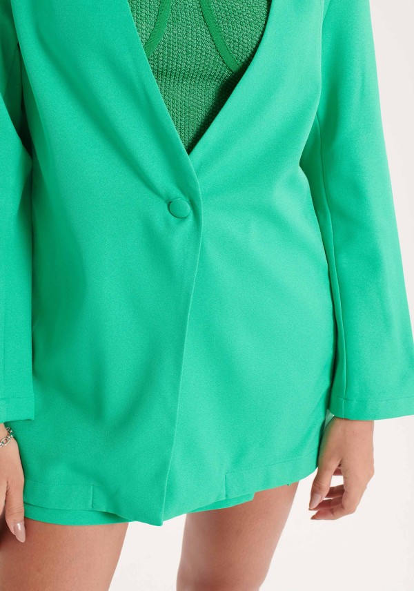 Encontraproduto.com.br - Blazer Oversized sem Gola