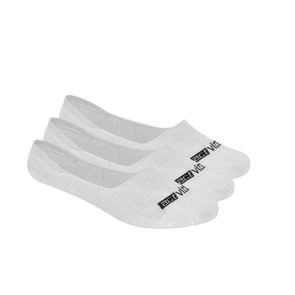 Meia Actvitta  Tripack Casual Branco Masculino