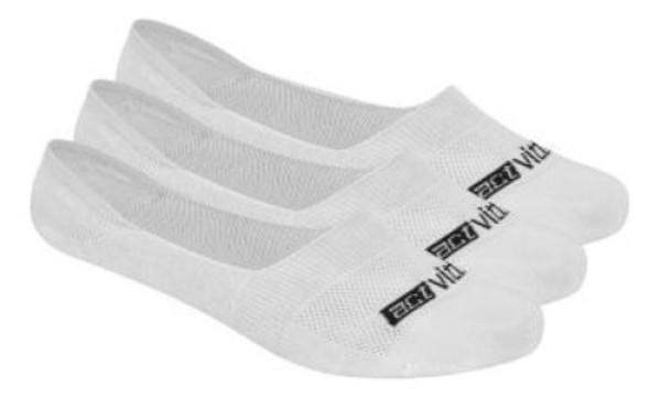 Encontraproduto.com.br - Meia Sapatilha Actvitta ( Kit com 3 Pares) - 4999122766