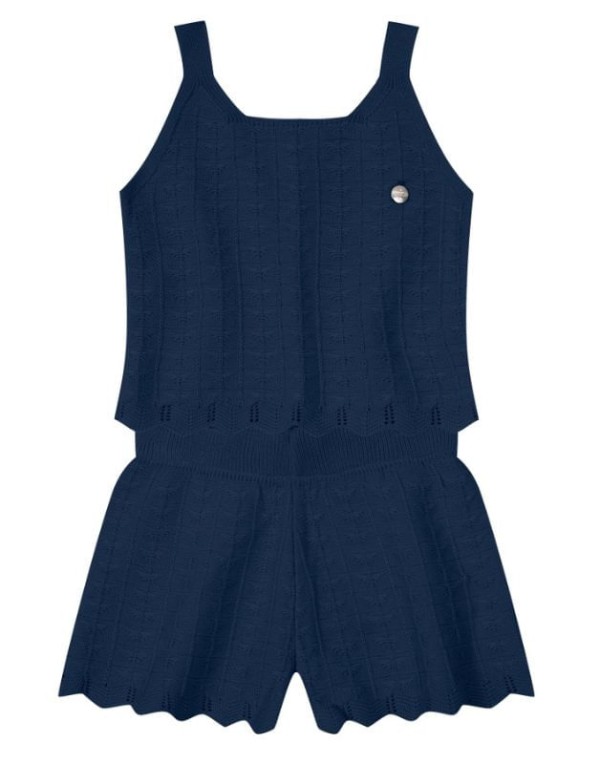 Conjunto Mundi Tricot Infantil Menina verão 4/10 - 26427