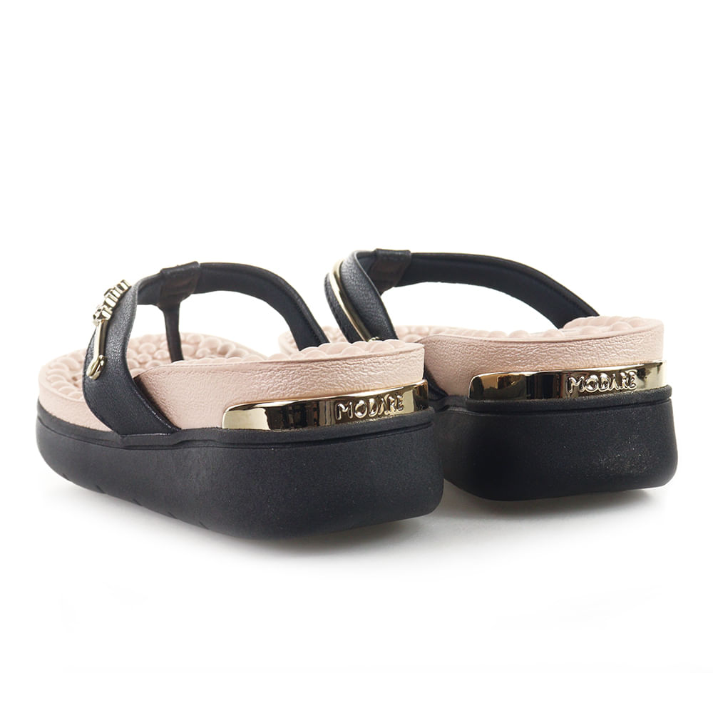 Encontraproduto.com.br - Tamanco Plataforma Modare Preto Feminino