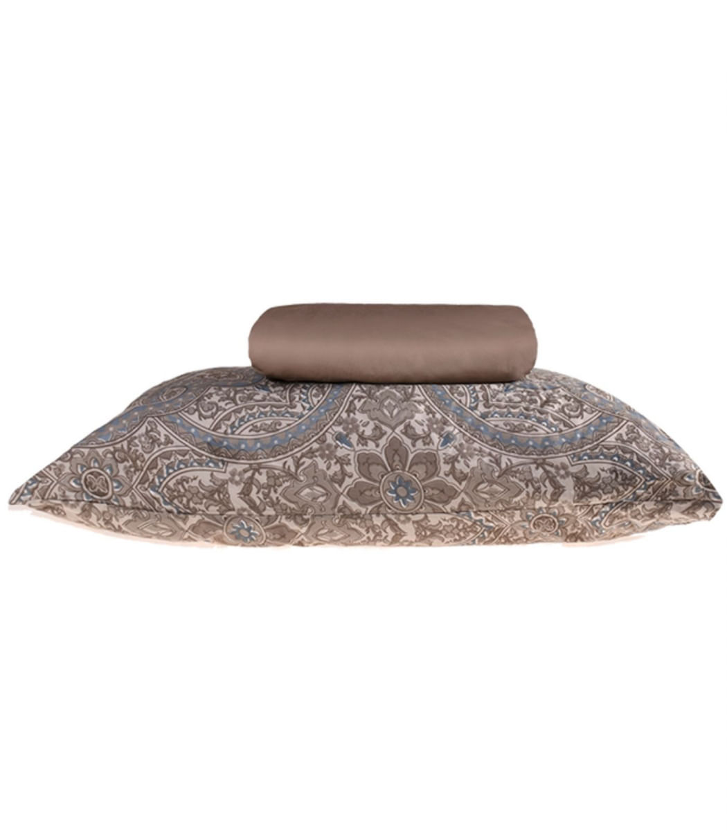 Jogo De Cama Microfibra Queen Panosul Marrom