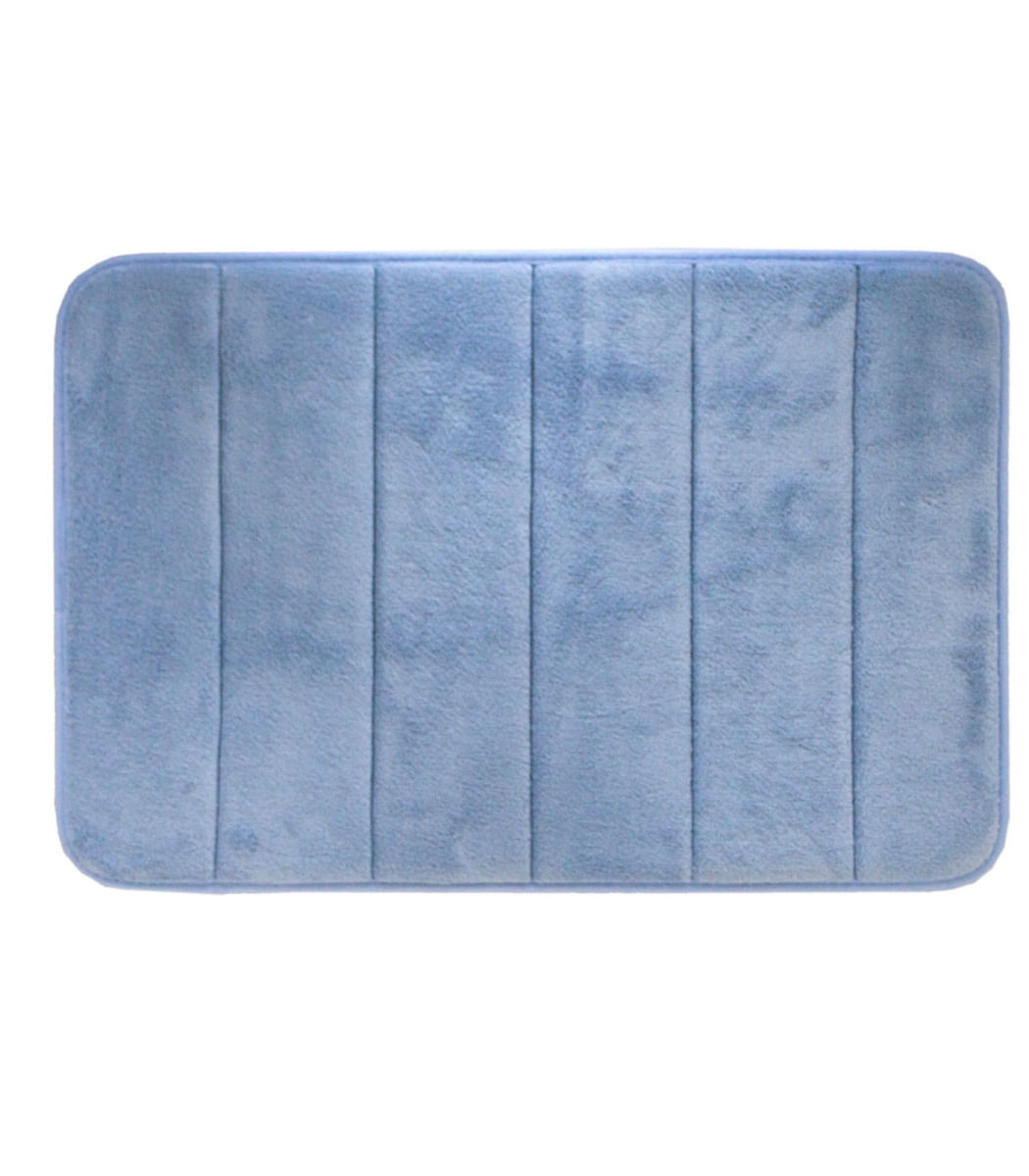 Encontraproduto.com.br - Tapete Super Soft Camesa Azul