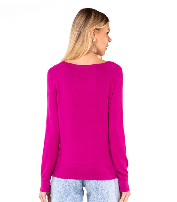 Encontraproduto.com.br - Sueter Feminino Endless Rosa