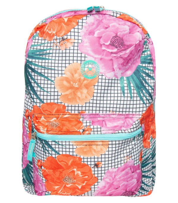 Mochila Feminina Estampada Clio Verde