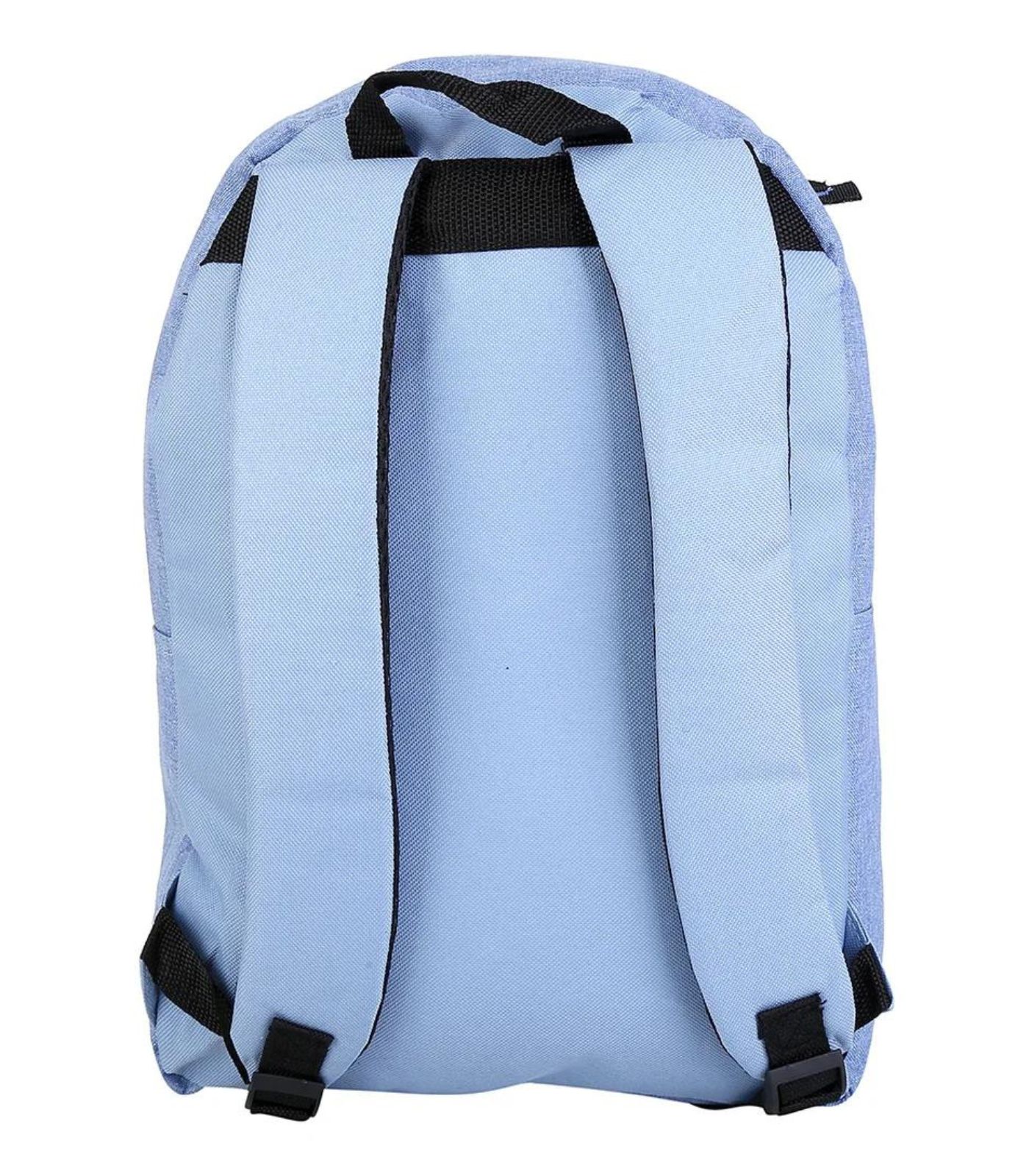 Encontraproduto.com.br - Mochila Lisa Com Bolso Frontal Yins Azul