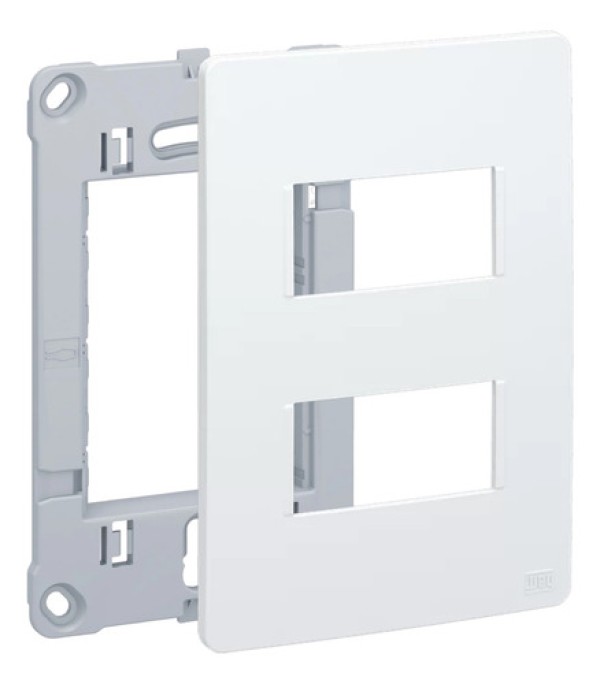 Encontraproduto.com.br - Placa 4X2 Para 1 Módulo 14857734 Branco Esatta Weg