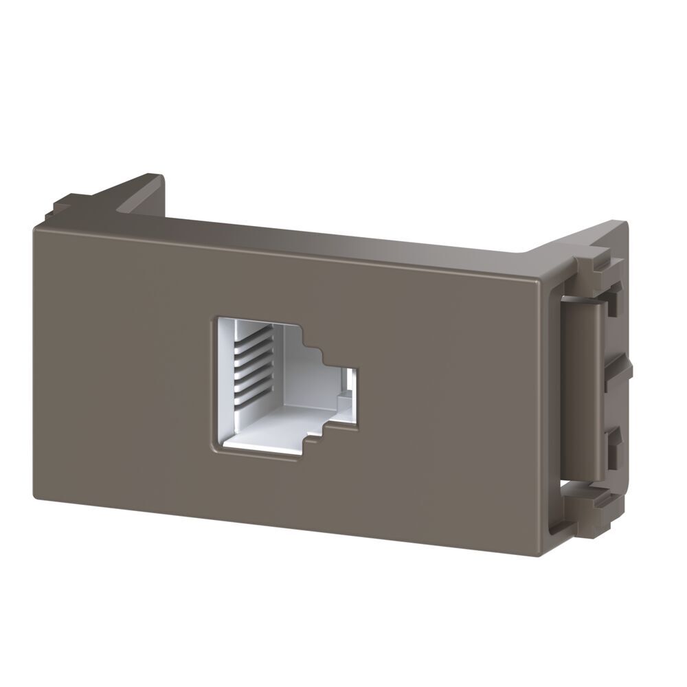 Encontraproduto.com.br - Tomada Telefone RJ11 4 Fios 16028659 Argila Esatta Weg