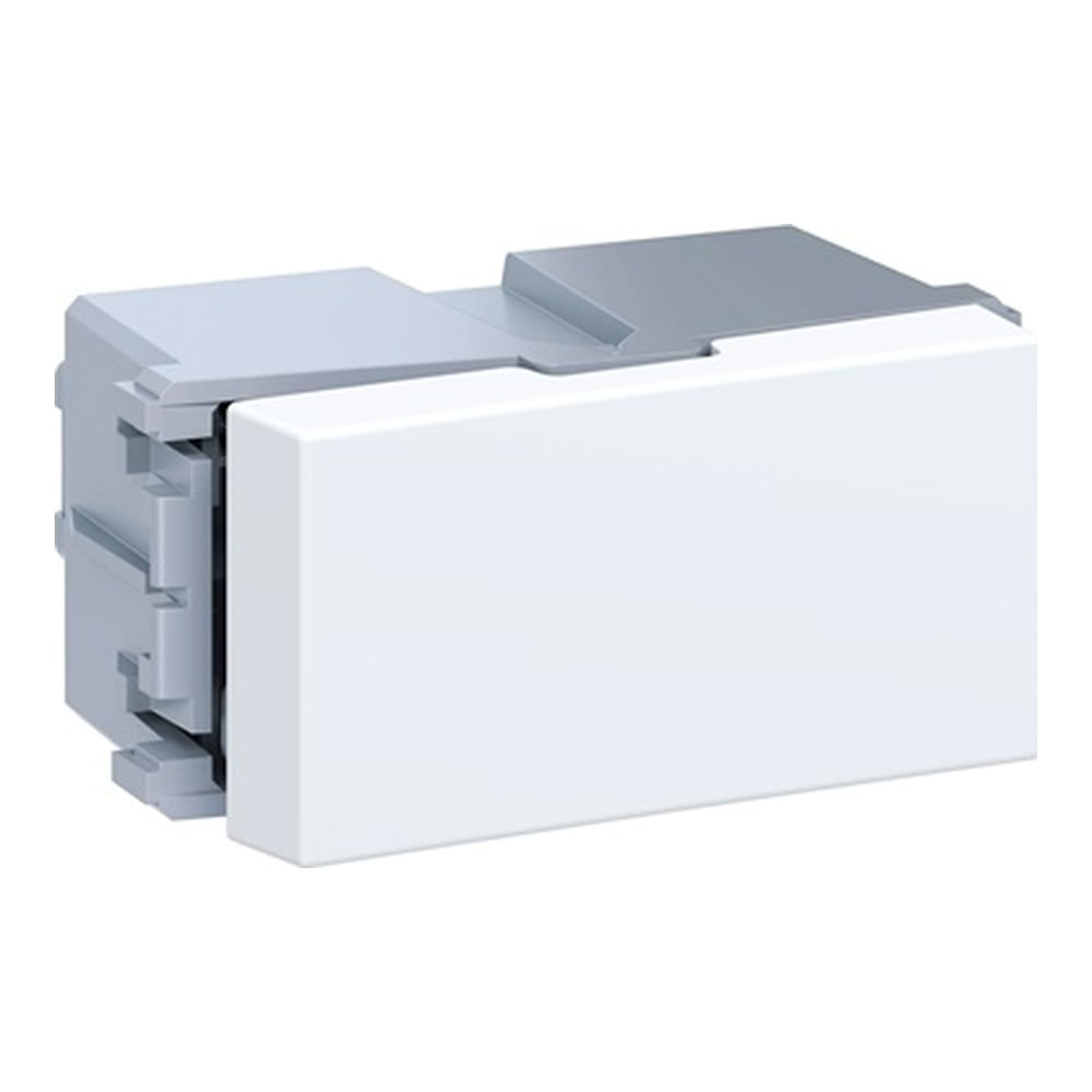 Encontraproduto.com.br - Módulo Interruptor Simples 10A/250V Branco Esatta