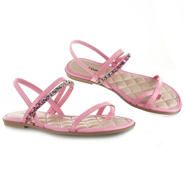 Encontraproduto.com.br - Sandália Infantil Pink Cats  - V3261