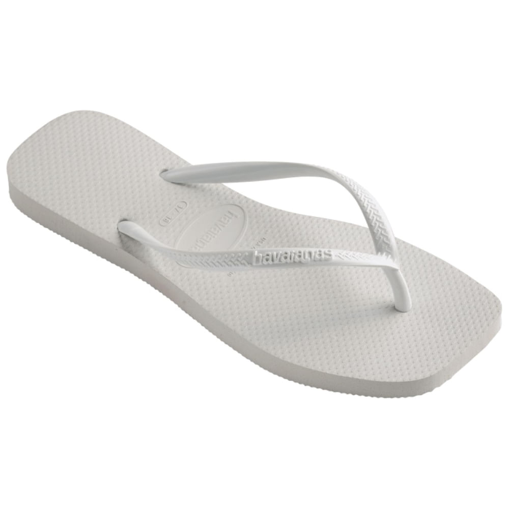 Encontraproduto.com.br - SANDALIA HAVAIANAS SLIM SQUARE BRANCO 37/8