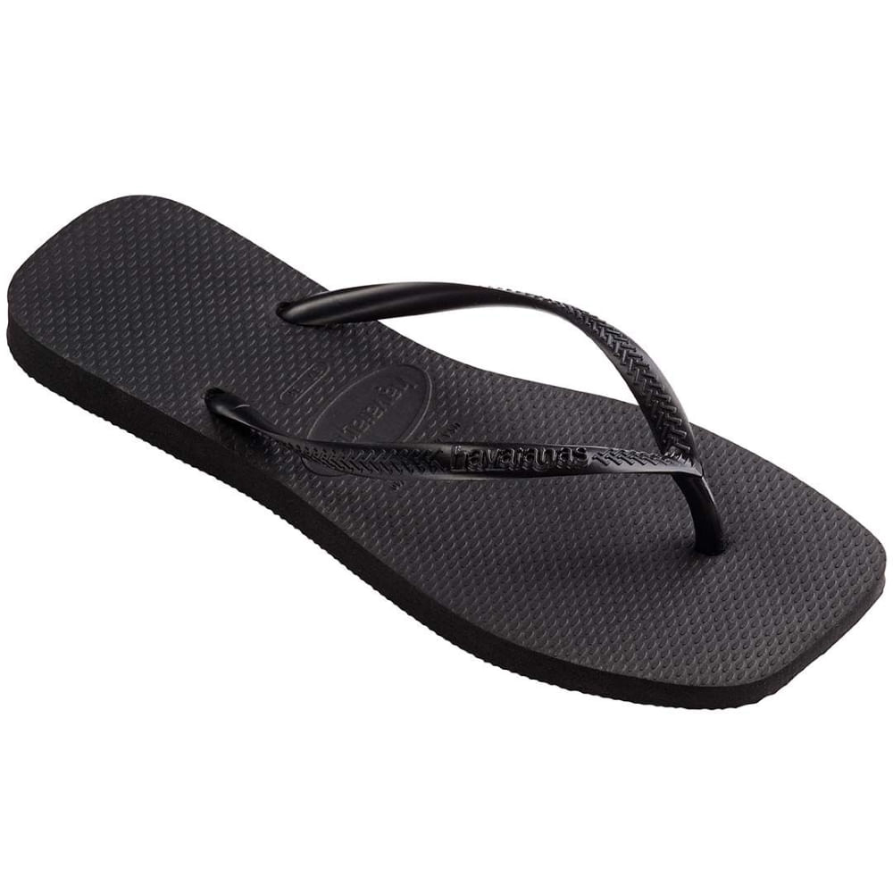 Encontraproduto.com.br - Sandálias Havaianas Slim Square Preto 39/40