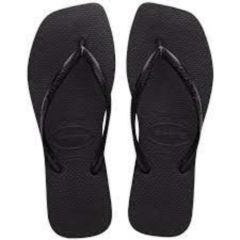 Encontraproduto.com.br - Sandálias Havaianas Slim Square Preto 39/40