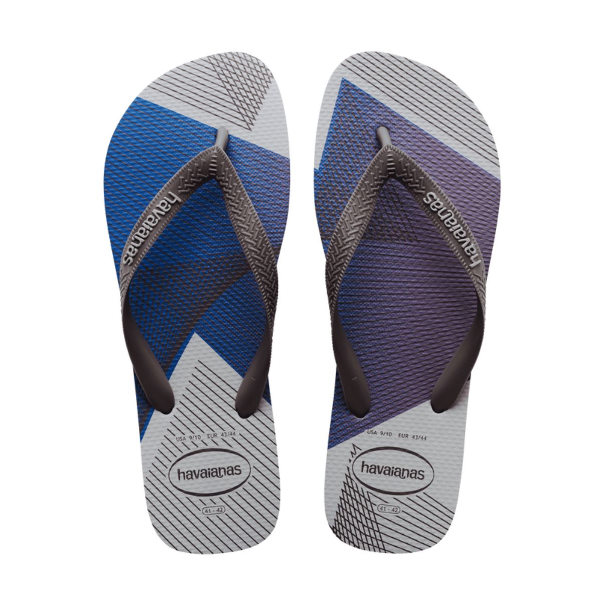 Sandália Havaianas Trend Men Cinza Gelo e Nevoa 41/42